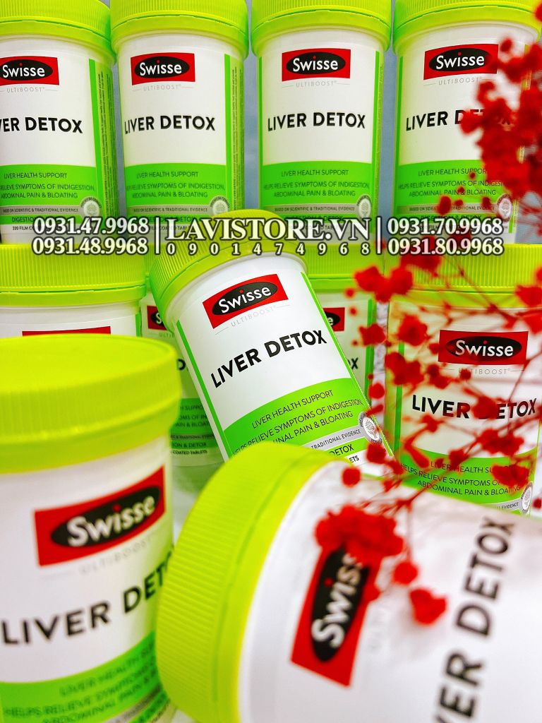 (12/2026) Giải độc gan Liver Detox Swisse 200 viên