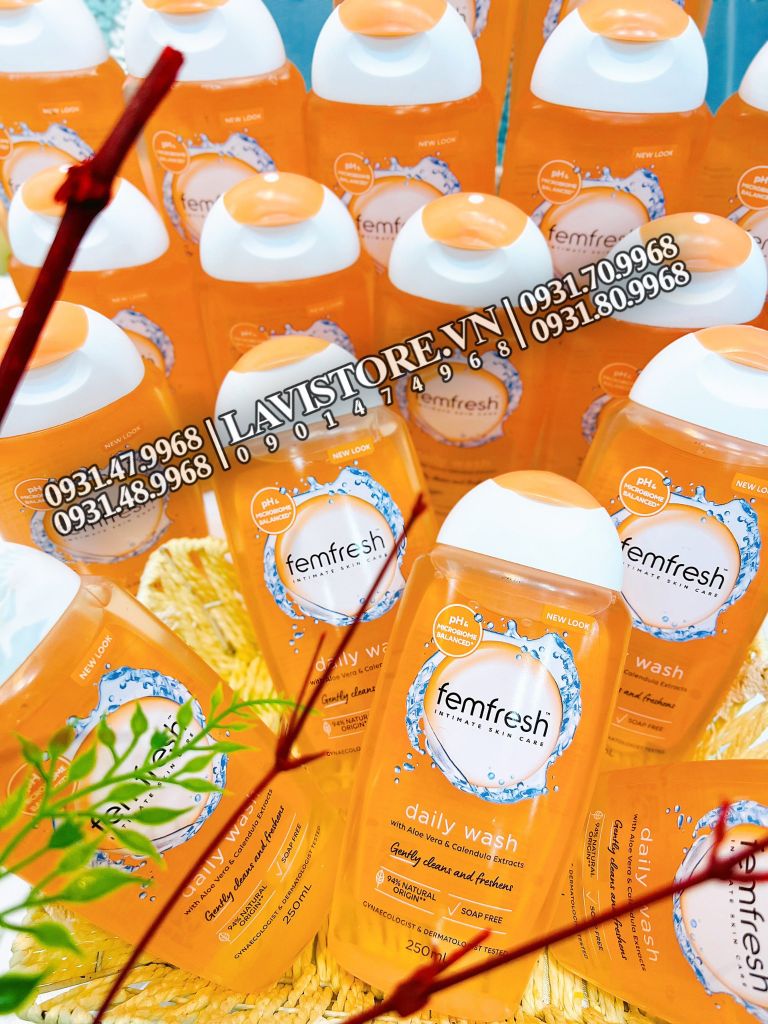 (01/2026) DDVS Femfresh 250ml - MÀU CAM
