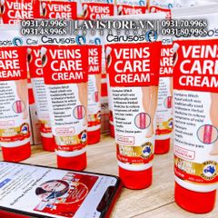 (12/2025) Kem bôi tĩnh mạch Veins Care Caruso's 75g