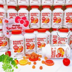 (07-09/2024) Kẹo Multivitamin Omega Fish Oil Smarty Pants Kids 180 viên