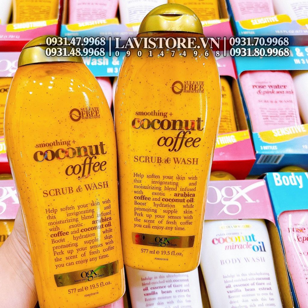 Sữa tắm TDC OGX SEA KELP 577ml (XANH LÁ)