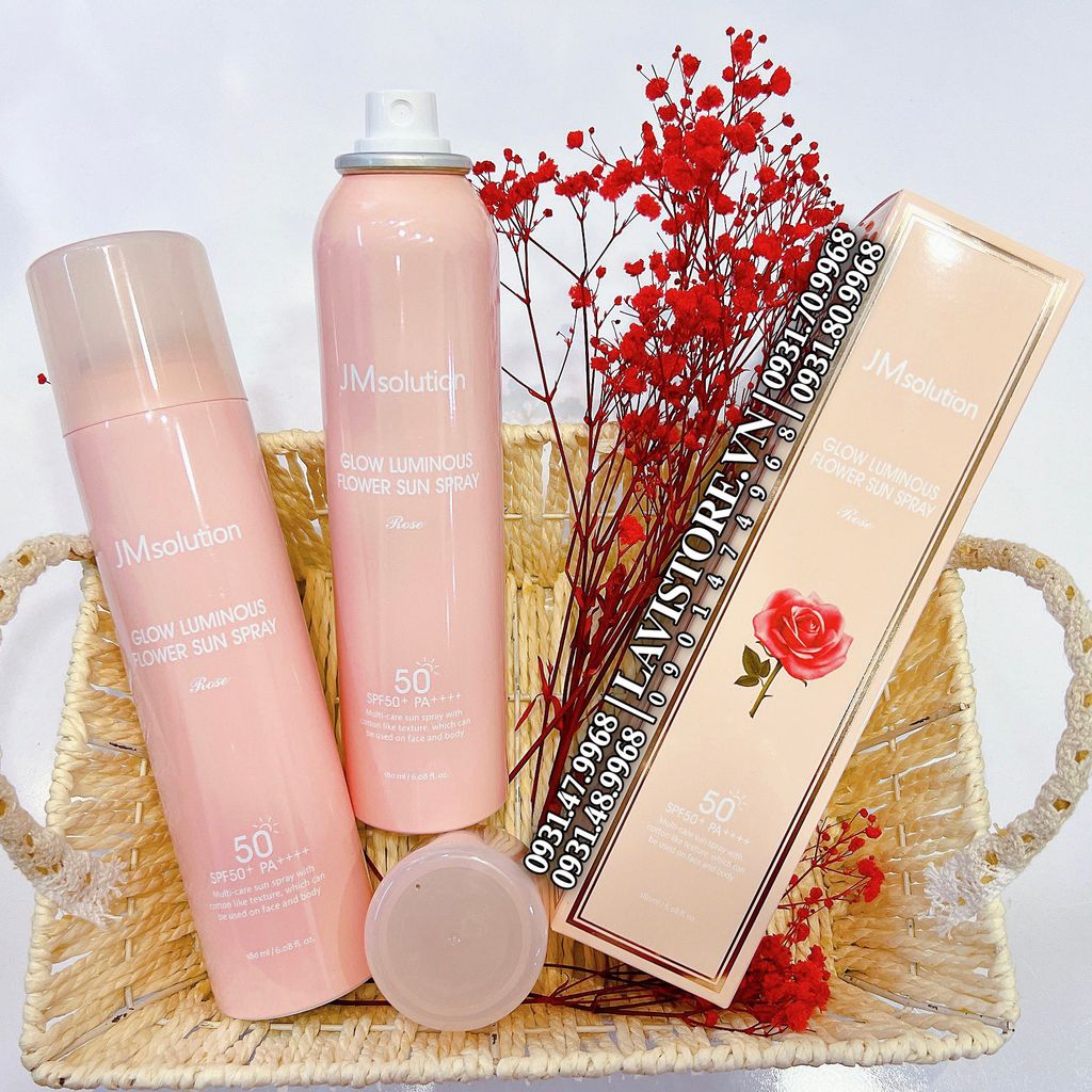 Xịt chống nắng JM Solution 180ml
