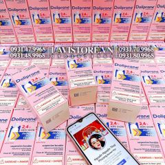 (01/2025) Siro hạ sốt Doliprane 2,4% của Pháp 100ml