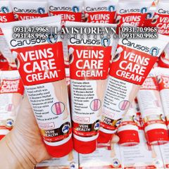 (12/2025) Kem bôi tĩnh mạch Veins Care Caruso's 75g