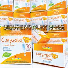 (11/2025) Muối uống Boiron Coryzalia Cold (30 ống*30ml)