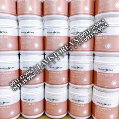 (10/2024) Vitamin D3 1000IU Healthy Care 500 viên