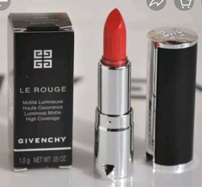 (04/2025) Son thỏi Givenchy #306 mini 1.5g fullbox - đỏ pha cam