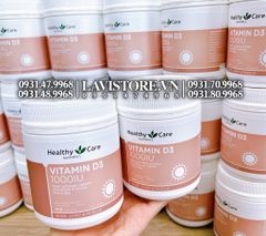 (10/2024) Vitamin D3 1000IU Healthy Care 500 viên