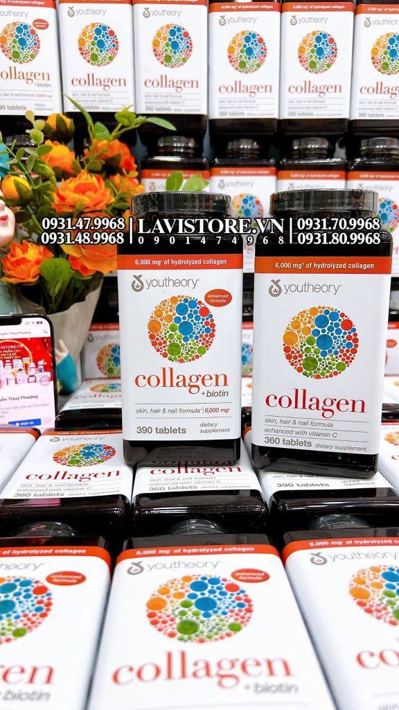 (12/2025) Collagen Youtheory 123 - 390 viên