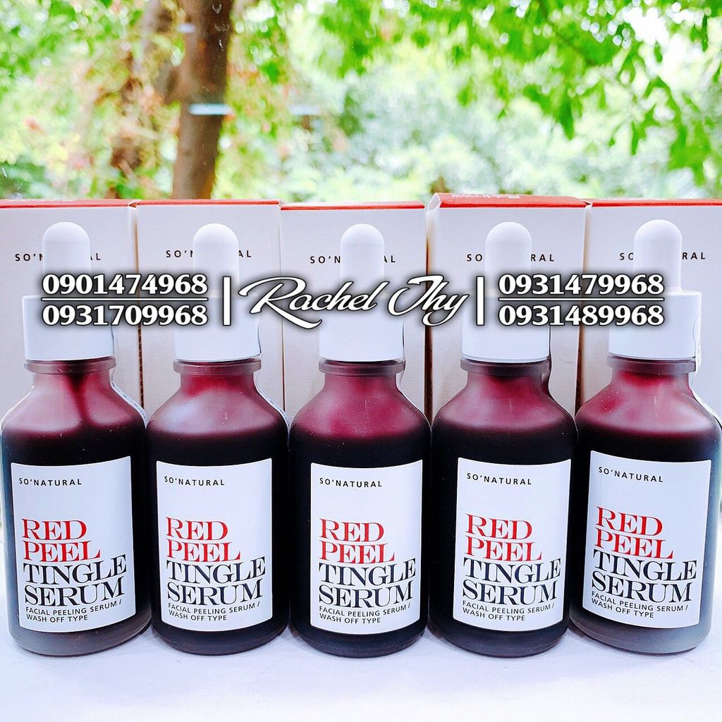 (09/2026) Serum RED PEEL tingle