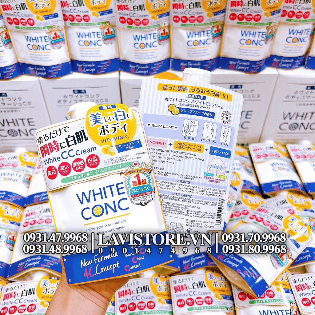 TDC body White ConC 180g