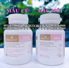 (02/2027) DHA bầu Bioisland 60 viên