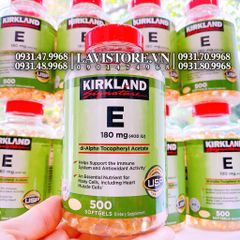 (06/2027) Vitamin E400 Kirkland 500v