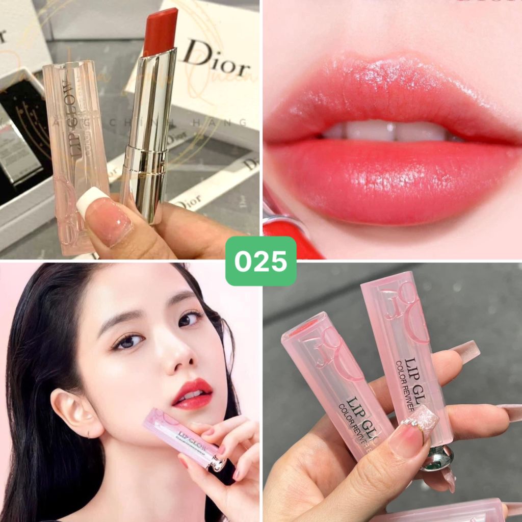 (08/2026) Son dưỡng Dior Addict Lip Glow #031 Strawberry Fullbox (đỏ dâu)