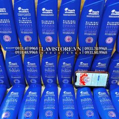 09/2024 (MÀU TÍM) Dầu gội Head & Shoulder Clinical Strength 400ml (Da Dầu)