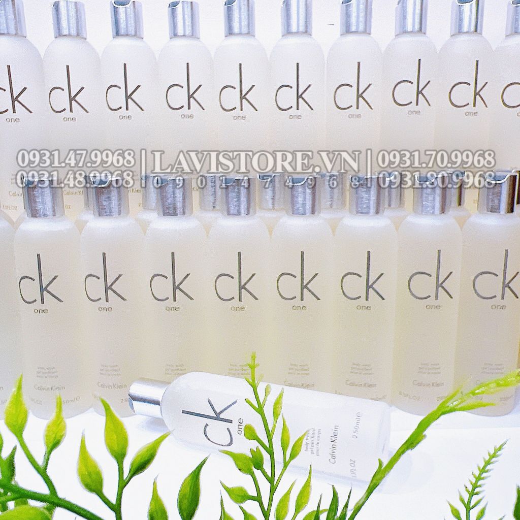 Sữa tắm CK ONE 250ml - TRẮNG