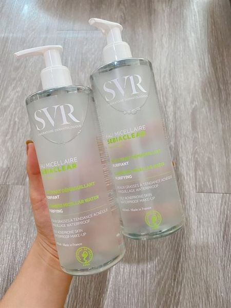 (12/2025) Tẩy trang SVR SEBIACLEAR 400ml