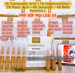 (10/2026) Tinh chất Marti Derm Pigment Zero DSP-BRIGHT 30 ống