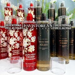 (ORDER) Xịt body B&BW INTO THE NIGHT Fine Fragrance Mist 236ml