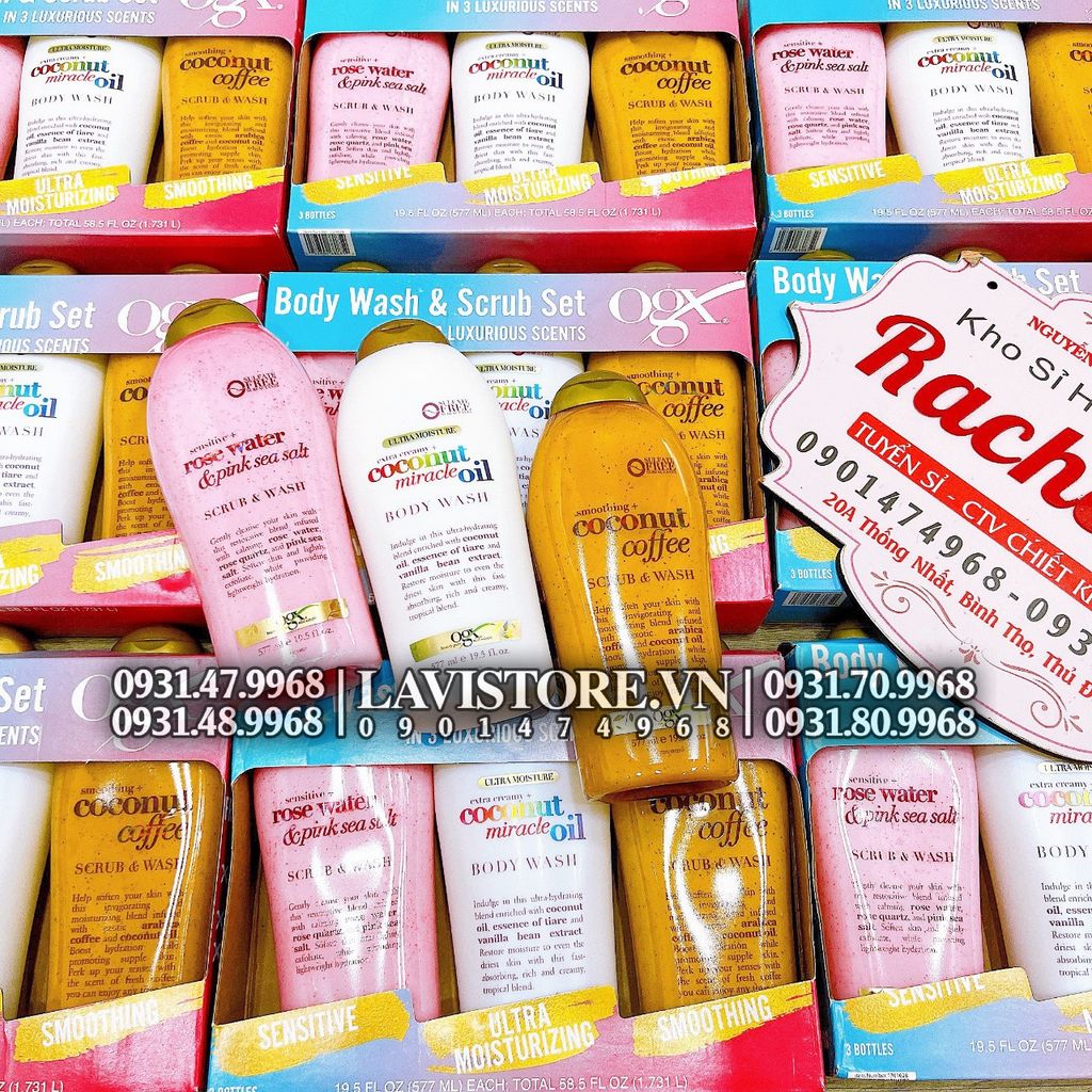 Sữa tắm TDC OGX SEA KELP 577ml (XANH LÁ)