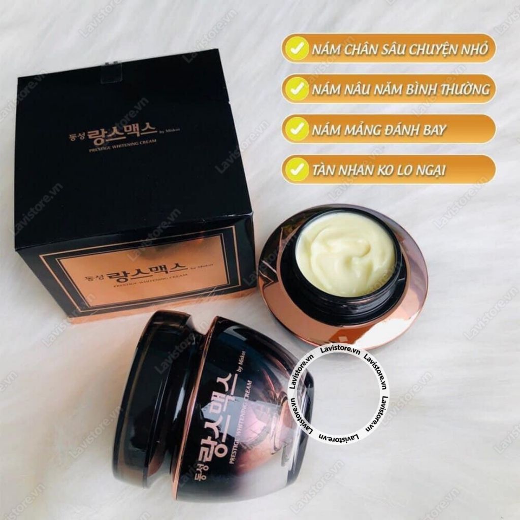 (05/2026) Kem trị nám DONGSUNG Prestige Whitening Cream 50g
