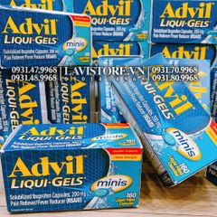 (08/2023) Thuốc giảm đau Advil 200v dạng Gel