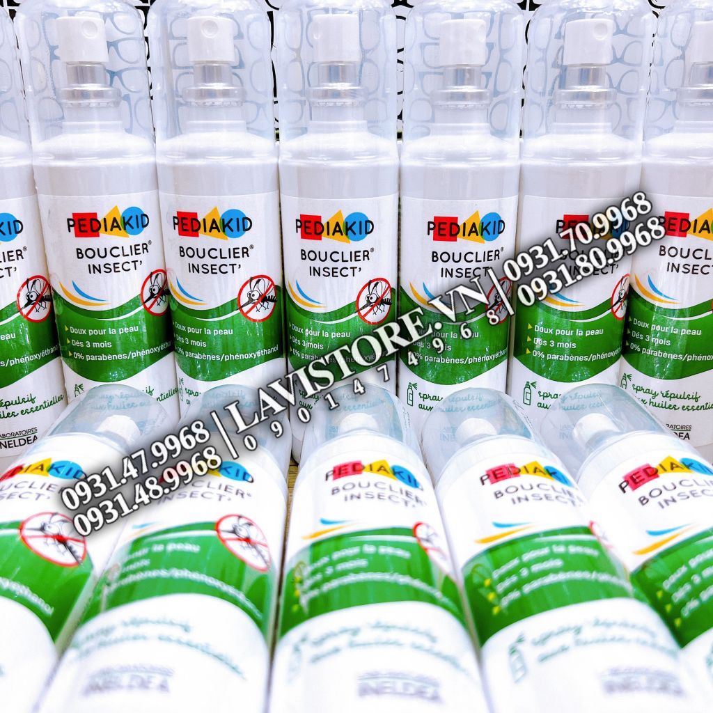 (01/2026) Xịt chống muỗi PEDIAKID 100ML