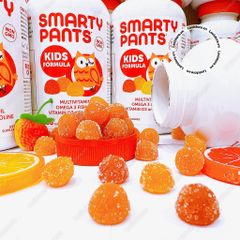 (07-11/2024) Kẹo Multivitamin Omega Fish Oil Smarty Pants Kids 180 viên