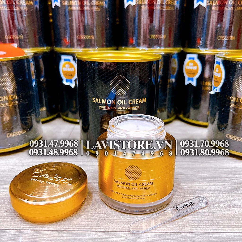 (05/2026) Kem cá hồi Salmon Cre8Skin 80g - KEM ĐÊM