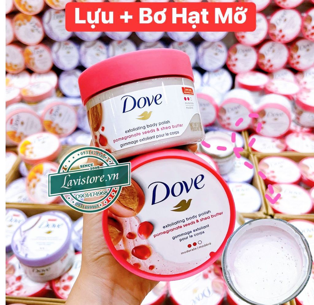 (Bản Mỹ) TDC Dove Yến mạch & dầu hoa cúc 298g