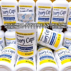 (06/2026) Viên uống trắng da Ivory Cap 60 viên