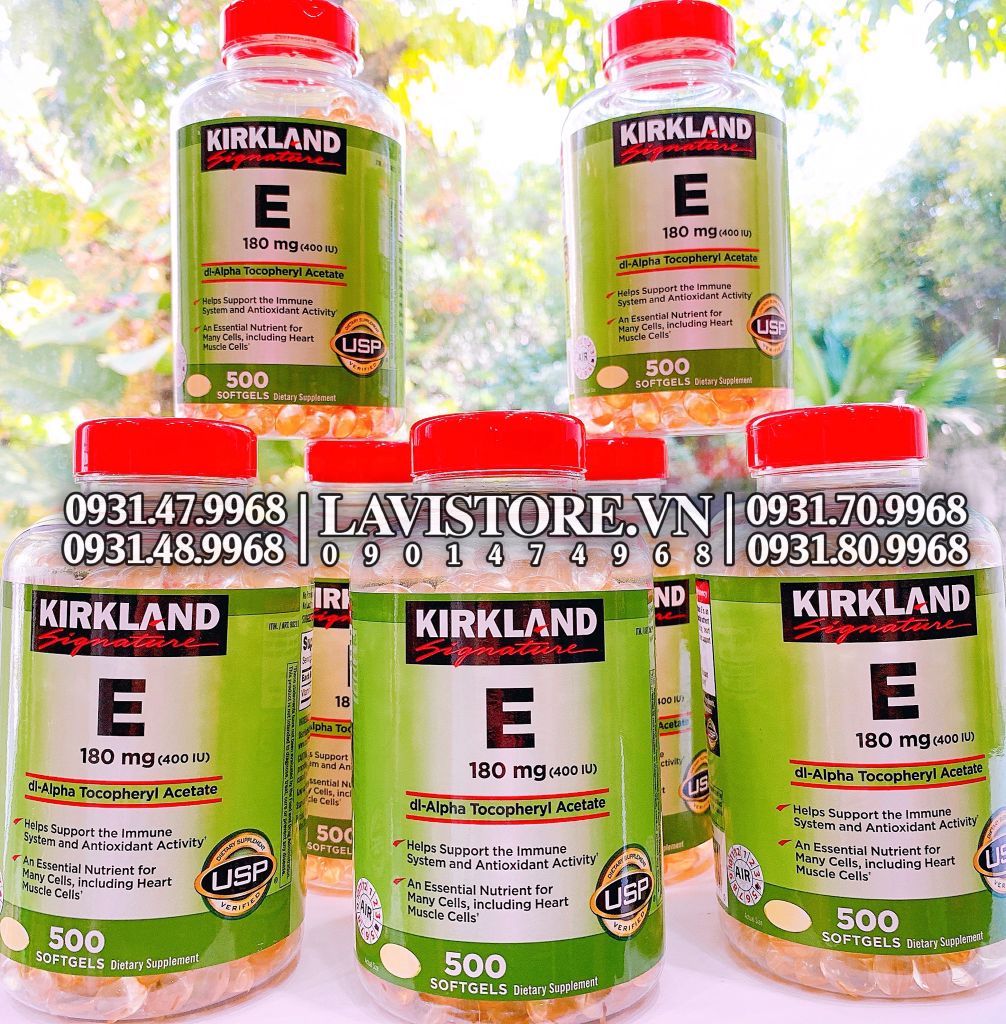 (06/2027) Vitamin E400 Kirkland 500v