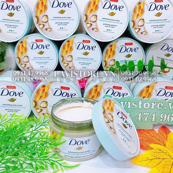 (08/2026) (Bản Mỹ) TDC Dove macca 298g