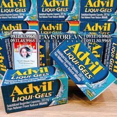 (08/2023) Thuốc giảm đau Advil 200v dạng Gel