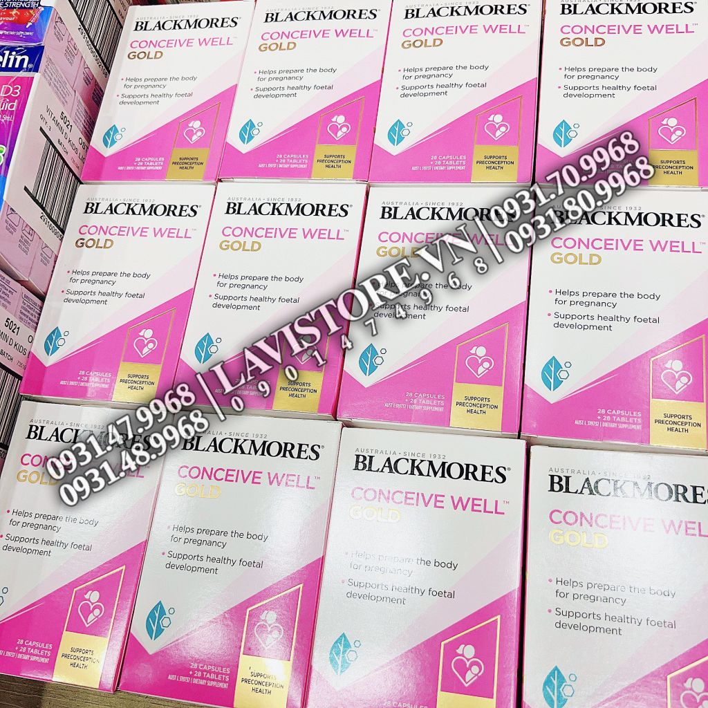 (10/2026) Tăng khả năng thụ thai Conceive Well Blackmores 56v