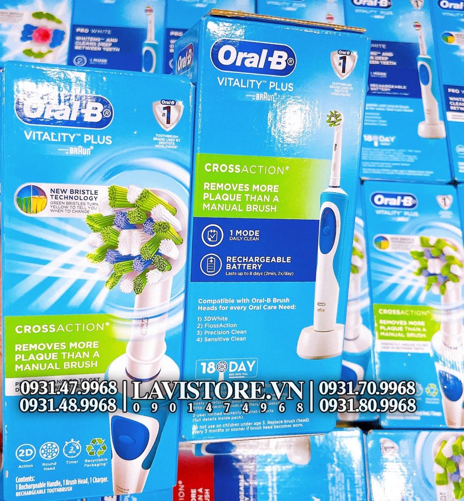 Bàn chải điện Oral B - EXTRA SENSITIVE