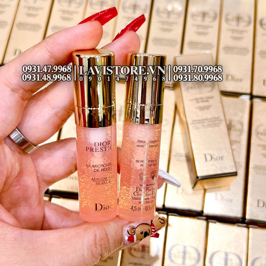 (01/2025) Serum Dior Prestige mini 4.5ml Fullbox