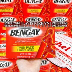 (09/2025) Kem xoa bóp giảm đau BENGAY 113g*2 tuýp