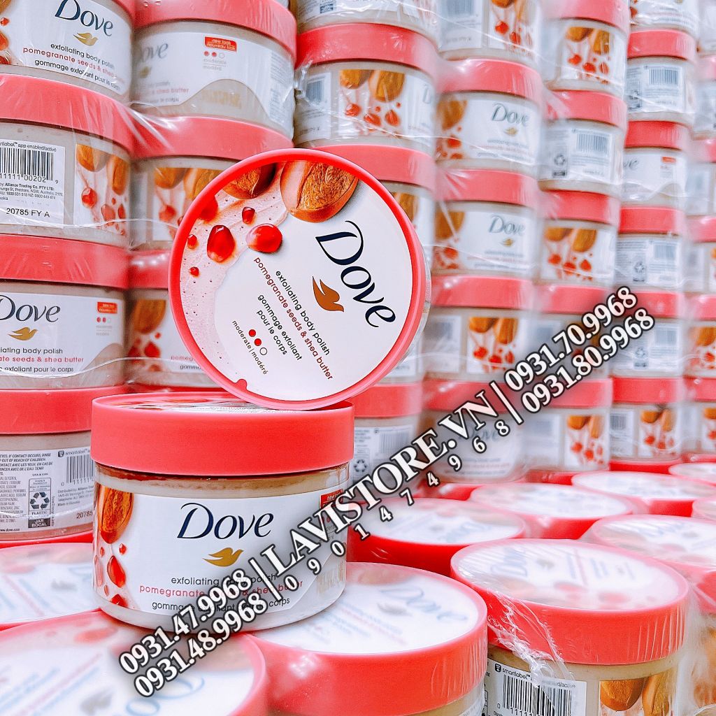 (08/2026) (Bản Mỹ) TDC Dove macca 298g