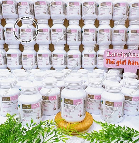 (02/2027) DHA bầu Bioisland 60 viên