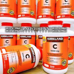 (10/2024) Viên ngậm Vitamin C 500mg Kirkland 500v