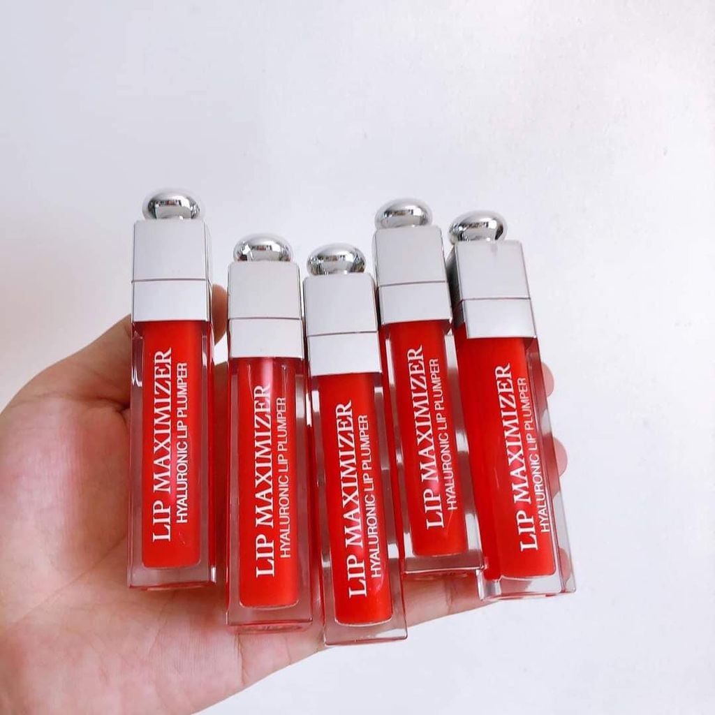 (ORDER) #007 Son kem dưỡng Dior Lip Maximizer Fullsize Unbox (Hồng cánh sen)