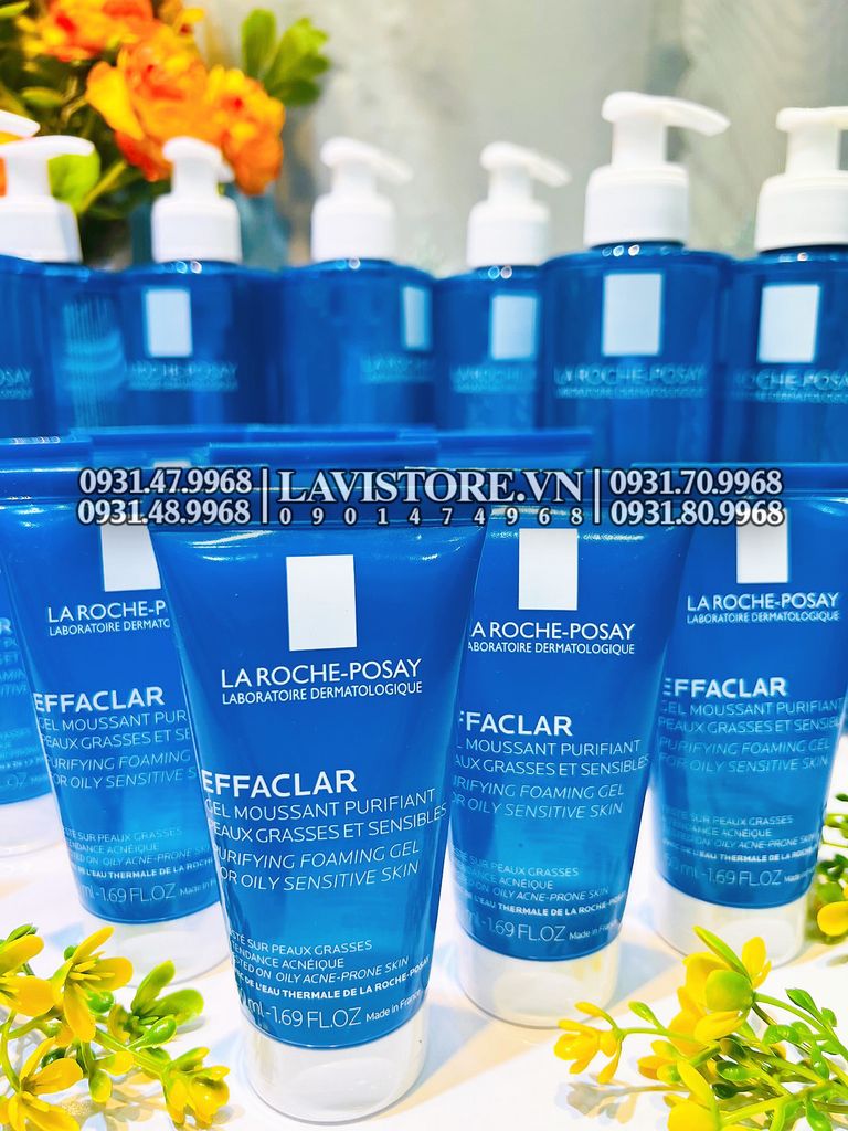 (03/2025) (DẠNG TUÝP) SRM La Roche Posay mini 50ml