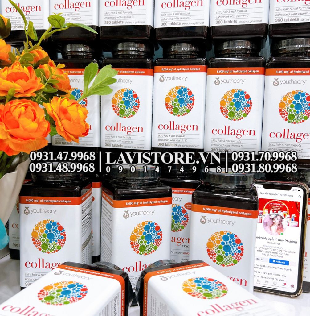 (12/2025) Collagen Youtheory 123 - 390 viên