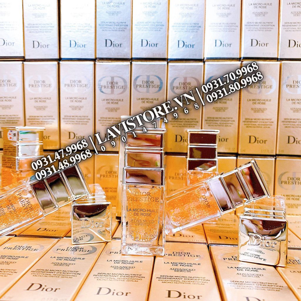 (01/2025) Serum Dior Prestige mini 4.5ml Fullbox