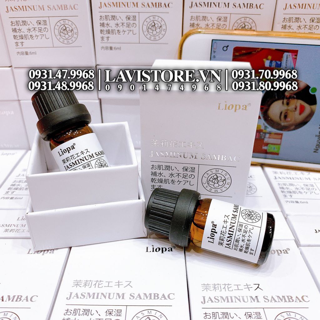 (MÀU TRẮNG) Nước hoa vùng kín Liopa 6ml - JASMINUM SAMBAC