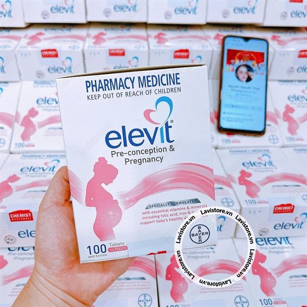 (09/2026) Elevit bầu 100v