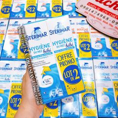 (02/2025) Xịt cá heo STERIMAR baby DECONGESTION 100ml - MÀU CAM