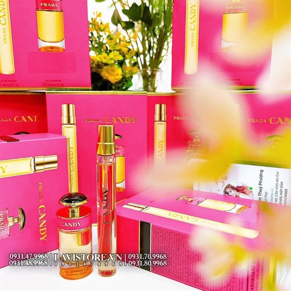 (HỒNG NHẠT) Set nước hoa mini PRADA PARADOX (7ml EDP + 10ml EDP)