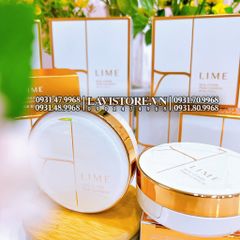(10/2025) Cushion LIME Real Cover SPF50++ PA++ (TRẮNG-DA DẦU) Tone 20
